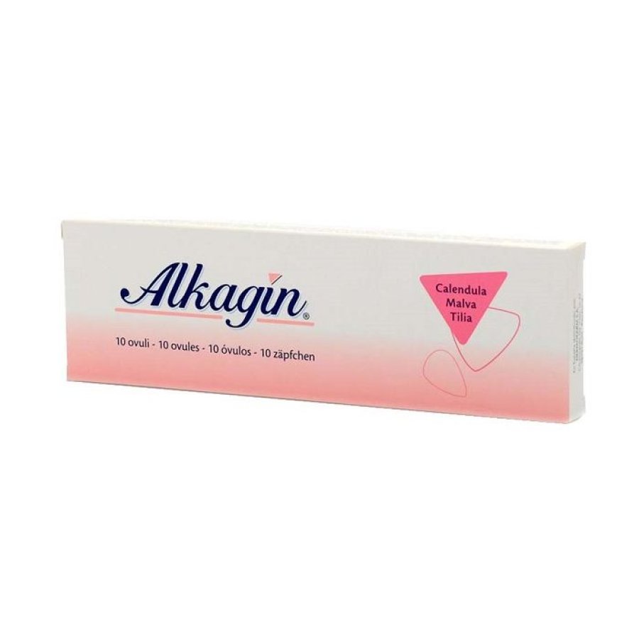 Alkagin Ovuli Vaginali 10 pezzi - Lenitivi, Protettivi, pH Alcalino