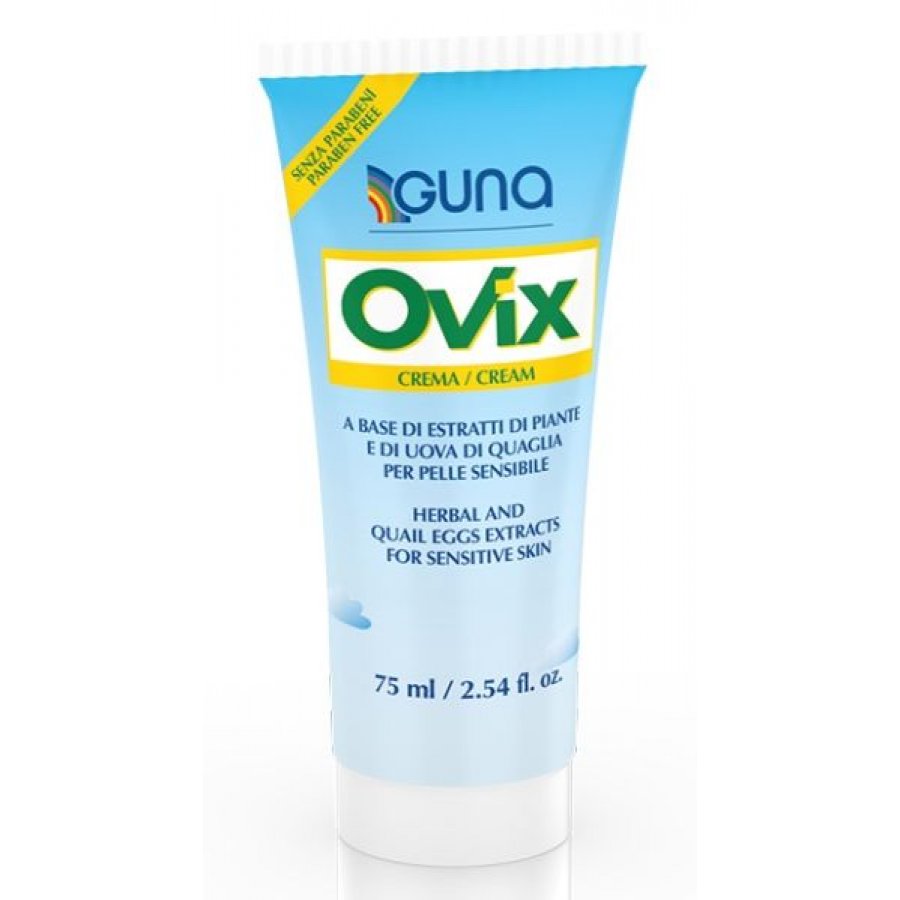 Guna Ovix Crema 75ml - Crema Dermatologica per Eczema, Psoriasi e Dermatiti