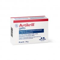 Artikrill Gatto 30 Perle - Integratore per il Supporto del Metabolismo Articolare nell'Osteoartrite Felina