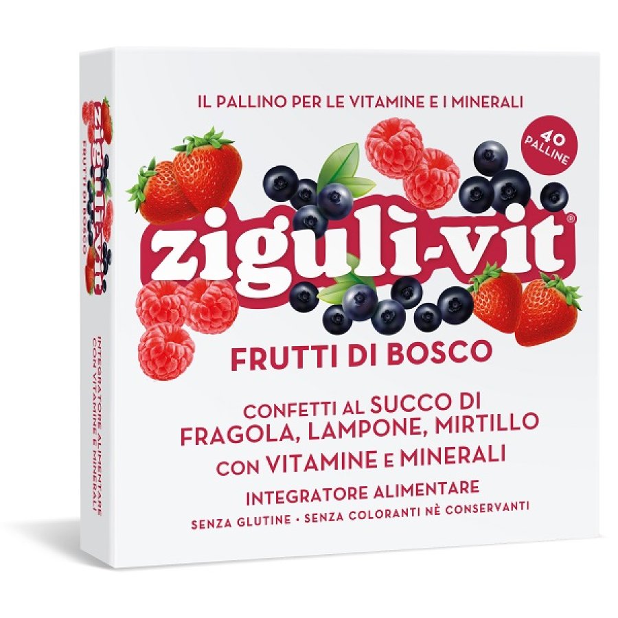 Zigulì Vit Frutti di Bosco, 40 Palline Zigulì Vit Frutti di Bosco, 40 Palline