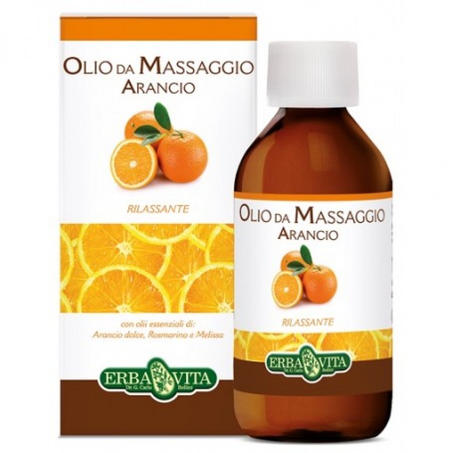 Erba Vita - Olio Massaggio Arancio 250 ml 