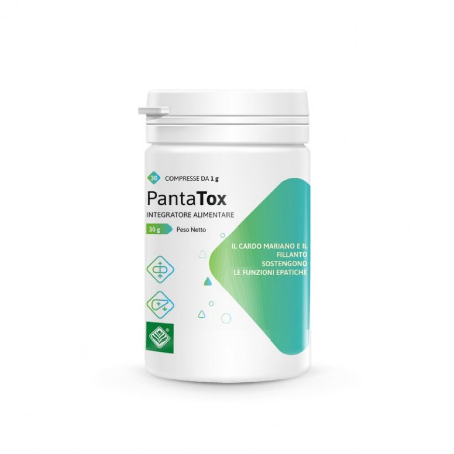 Pantatox 30 Compresse - Integratore Digestivo Naturale