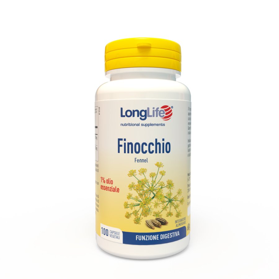 LongLife, Finocchio 1%, 100 capsule vegetali 