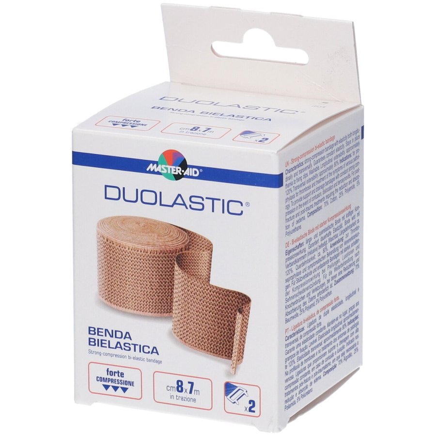 Master-Aid Duolastic, 1 Pezzo 8 cm x 7 m Master-Aid Duolastic, 1 Pezzo 8 cm x 7 m
