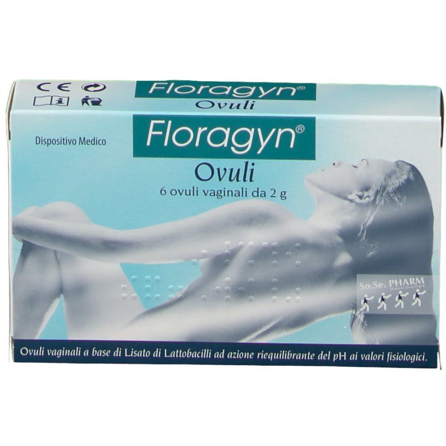  So.Se.Pharm, Floragyn Ovuli, 6 Ovuli