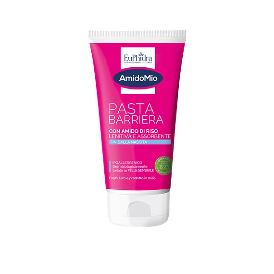 Euphidra AmidoMio, Pasta Barriera per Pelle Arrossata,150 ml