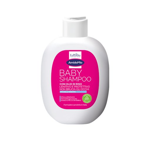 Euphidra AmidoMio, Baby Shampoo per Bambini e Lavaggi Frequenti, 200 ml
