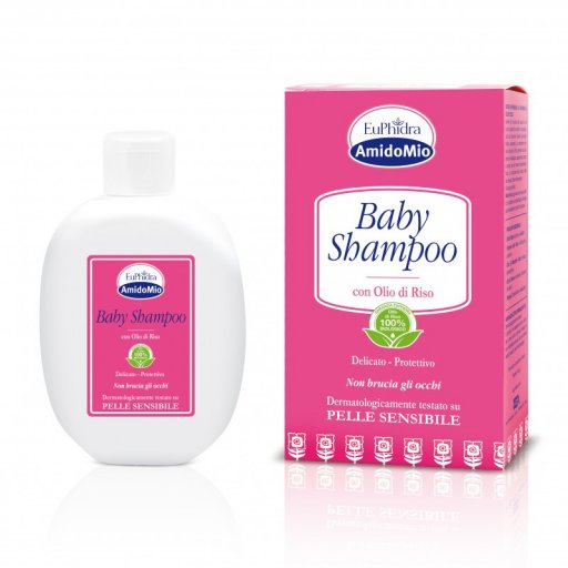 Shampoo per neonati EuPhidra, formula delicata per pelli sensibili, 200ml