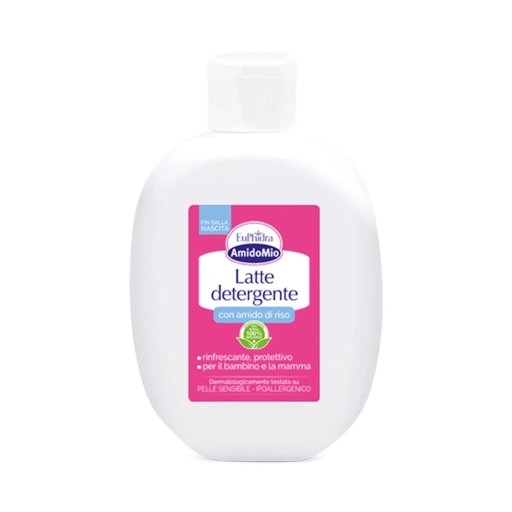 Euphidra AmidoMio, Latte Detergente Calmante, 200 ml 