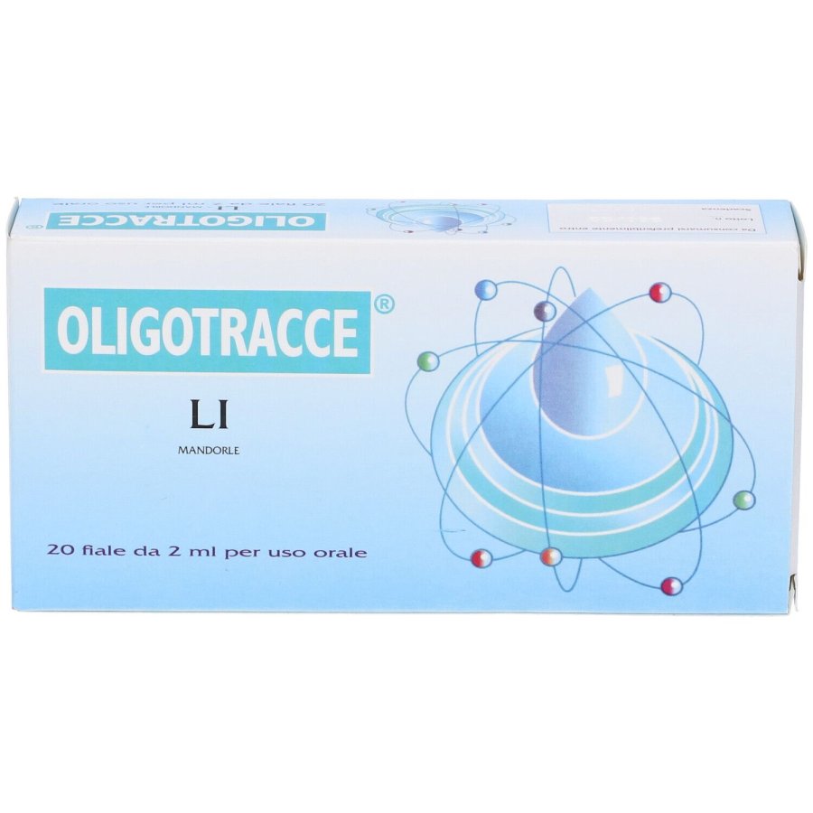 Oligotracce Litio, 20 Fiale da 2 ml