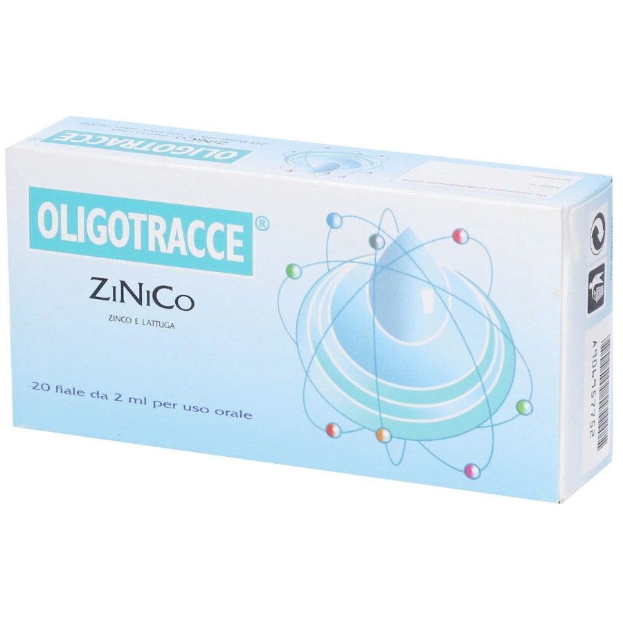 Oligotracce Zinico Zinco e Lattuga, 20 Fiale
