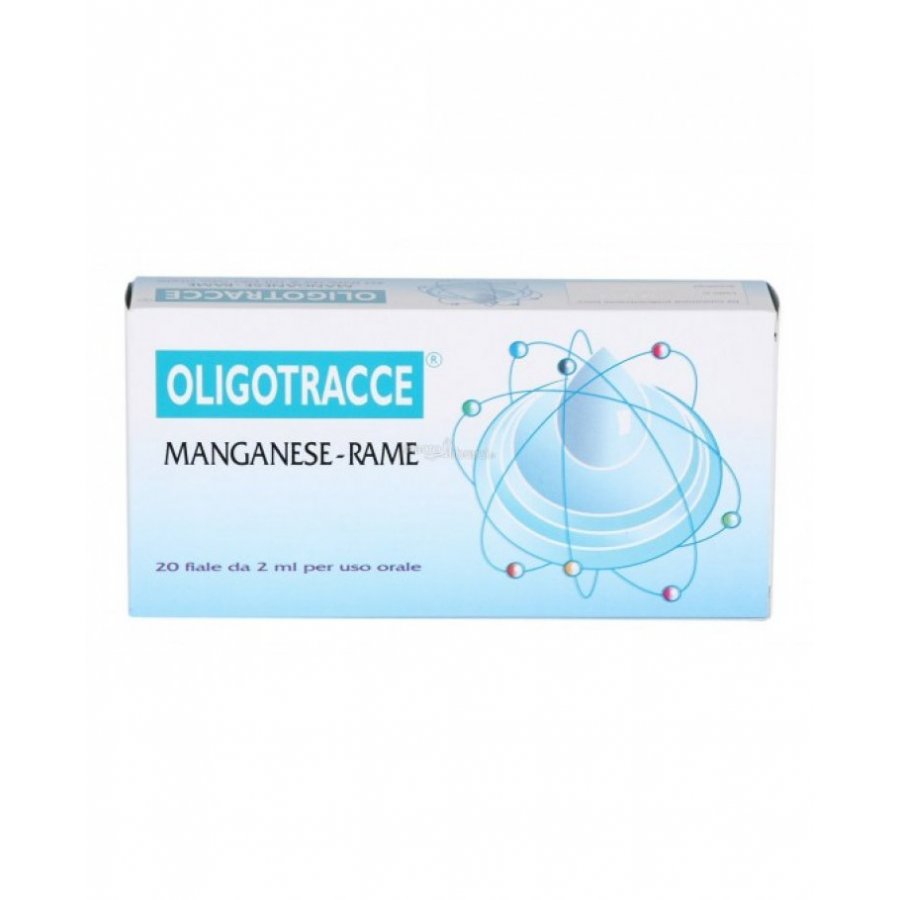 Oligotracce Manganese Rame 20 Fiale 2 ml