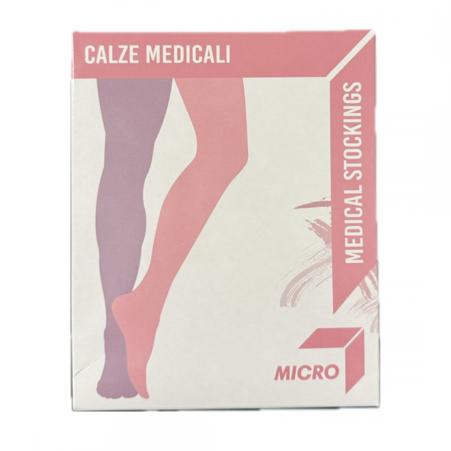 Gloriamed Micro 191 Collant Lungo Beige Misura Medium 1 Paio – Comfort, Supporto, Calze Terapiche