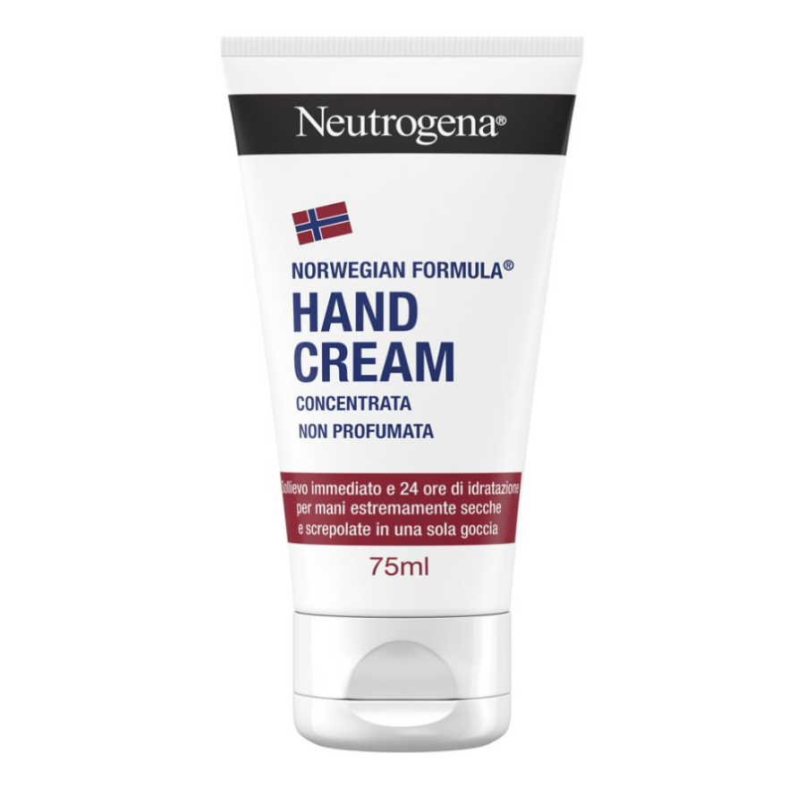 Neutrogena Formula Norvegese - Crema Mani Concentrata Senza Profumazione, 75ml