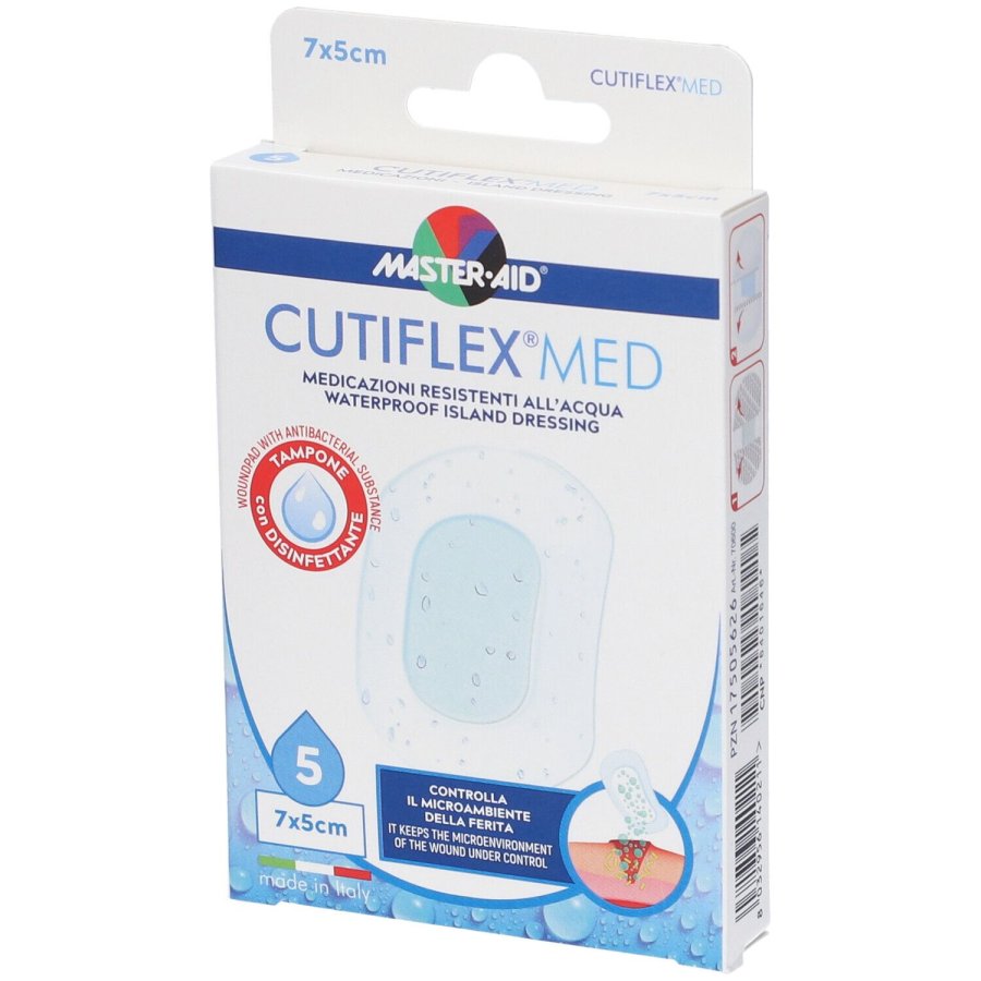 Master-Aid Cutiflex Waterproof, 5 pezzi Master-Aid Cutiflex Waterproof, 5 pezzi