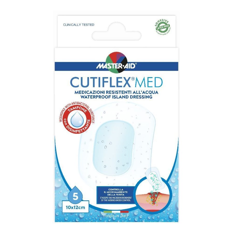 Master Aid Cutiflex&nbsp;Waterproof, 5 pezzi