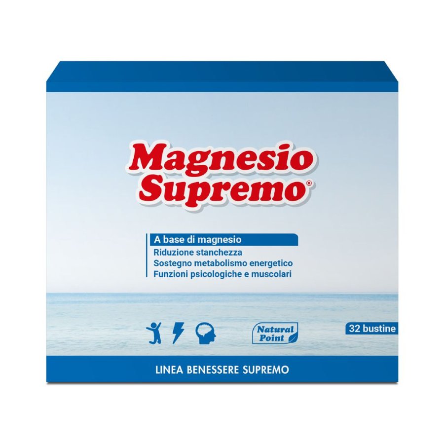 Natural Point, Magnesio Supremo, 32 bustine 