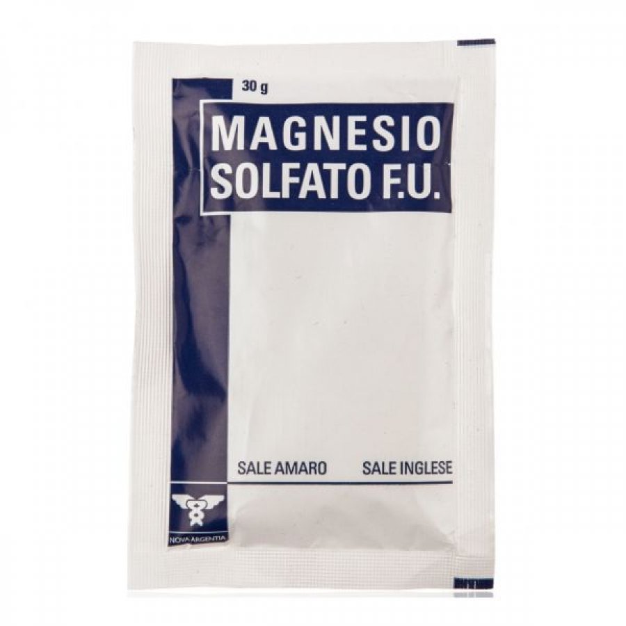Magnesio Solfato F.u. Integratore Lassativo 1 Bustina 30g 
