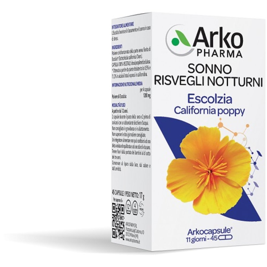 Arko Escolzia Arkopharma, 45 Capsule
