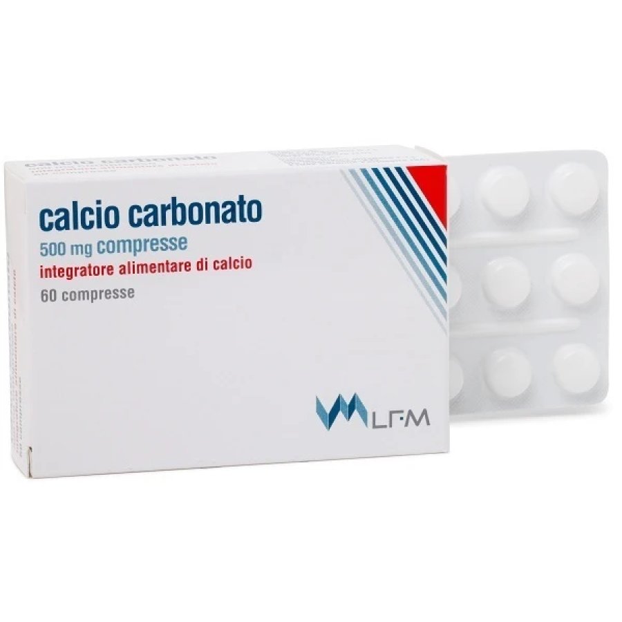 Lab.Farmacologico Milanese, Calcio Carbonato, 60 Compresse