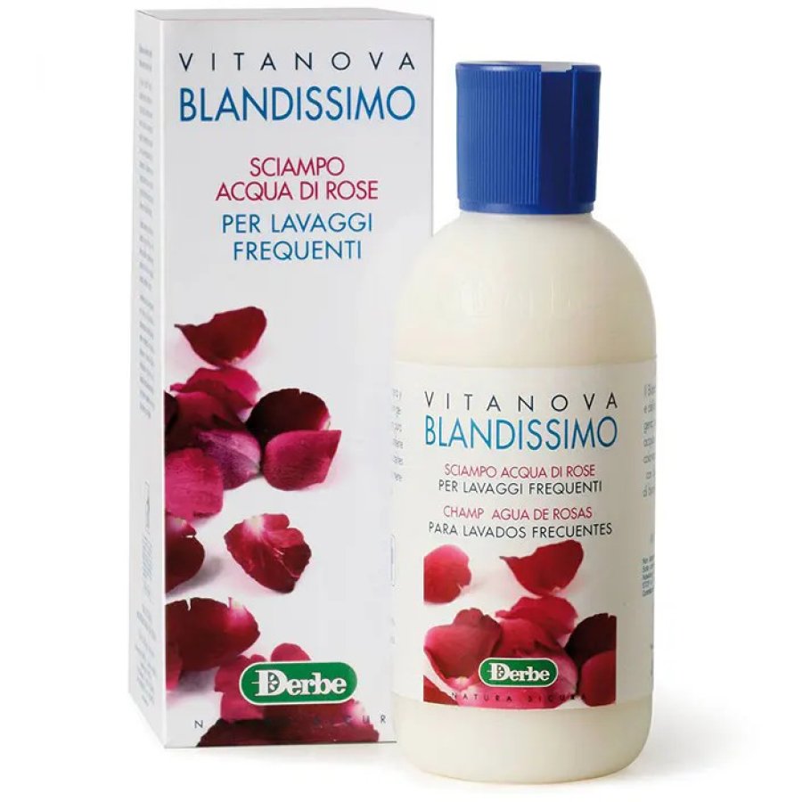 Vitanova Blandissimo Shampoo Acqua di Rose, 200 ml