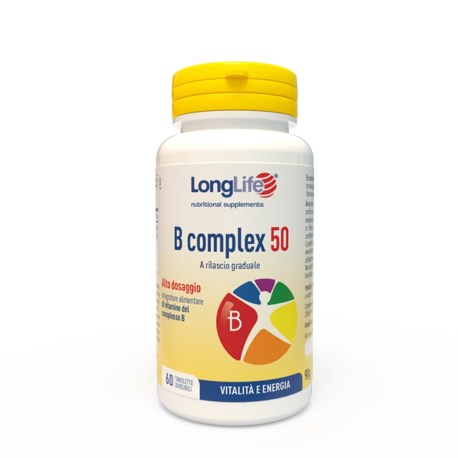 LongLife, B Complex 50, 60 Tavolette