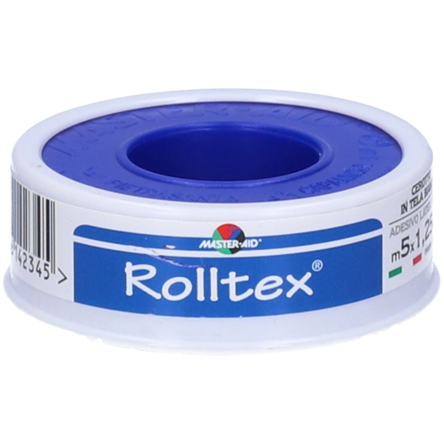 Master-Aid&nbsp;Rolltex&nbsp;Cerotto in Tela di Rayon, 1 Rotolo 5 m x 1,25 cm