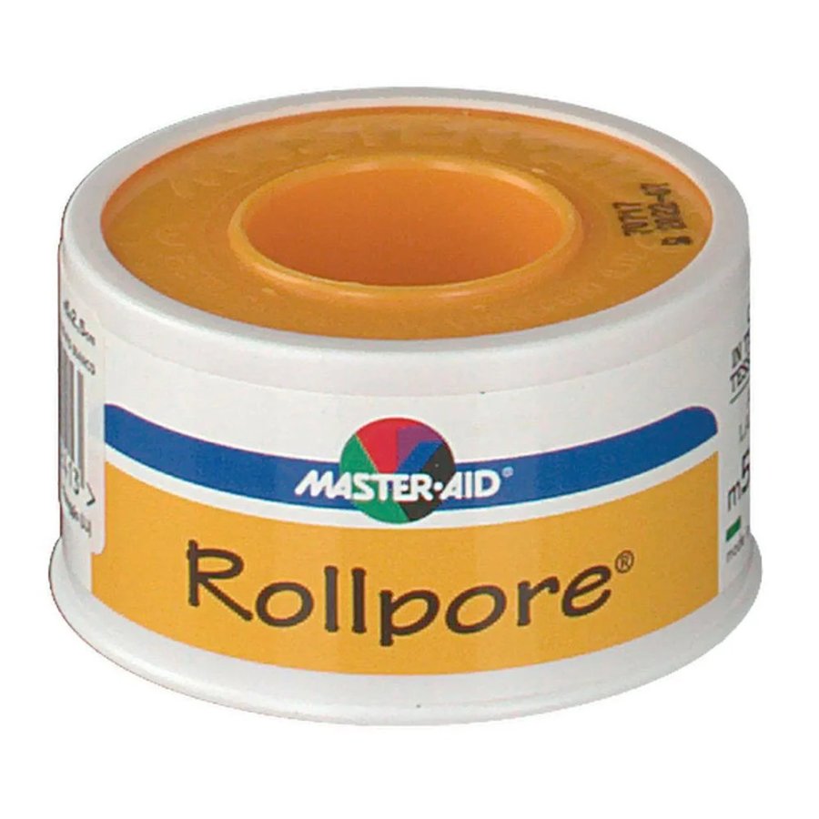 Master-Aid Rollpore Cerotto TNT Bianco 5 m x 1,25 cm