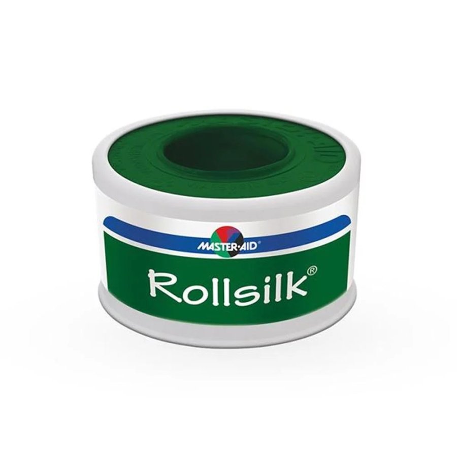 Master-Aid Rollsilk Cerotto in Seta Artificiale 1.5 cm x 5 m