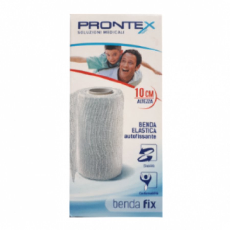 Prontex Benda Elastica, Prontex, Benda Compressiva Elastica, 10cm x 4m, 1 Pezzo