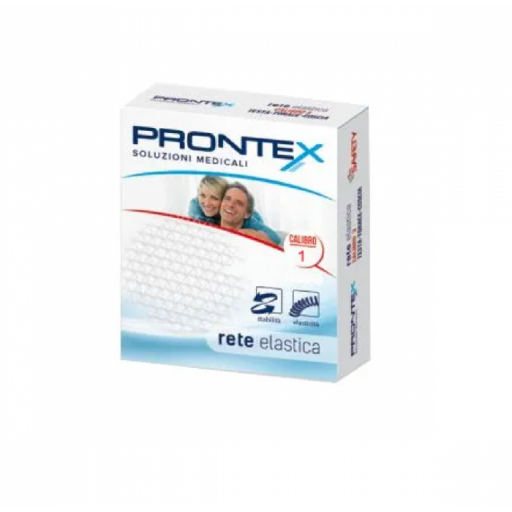 Prontex Rete Tubolare Elastica Misura 1 - Rete Elastica per Fissaggio Medicazioni Dito e Mano