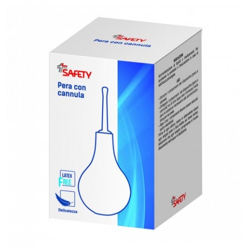 Safety Pera Cannula 10, Dispositivo Medico CE, Capacità 365cc, 1 pezzo