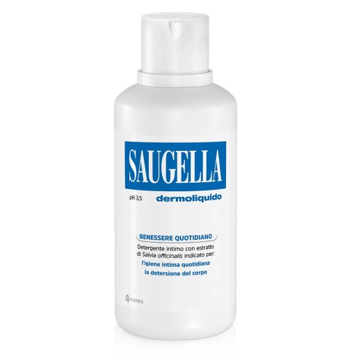 Saugella, Dermoliquido Detergente Intimo pH 3.5, 500 ml