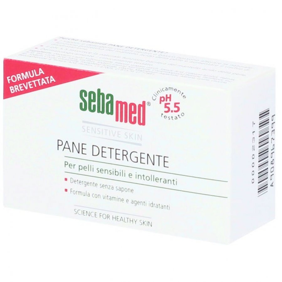 Sebamed - Pane Detergente Pelli Sensibili Intolleranti 100g, Igiene Delicata e Protettiva