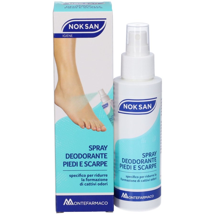 NOK SAN SPRAY DEODORANTE PIEDI E SCARPE, 100 ML