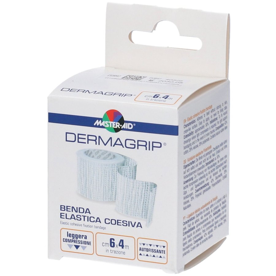 Master-Aid Dermagrip Benda Elastica, 6 cm x 4 m Master-Aid Dermagrip Benda Elastica, 6 cm x 4 m