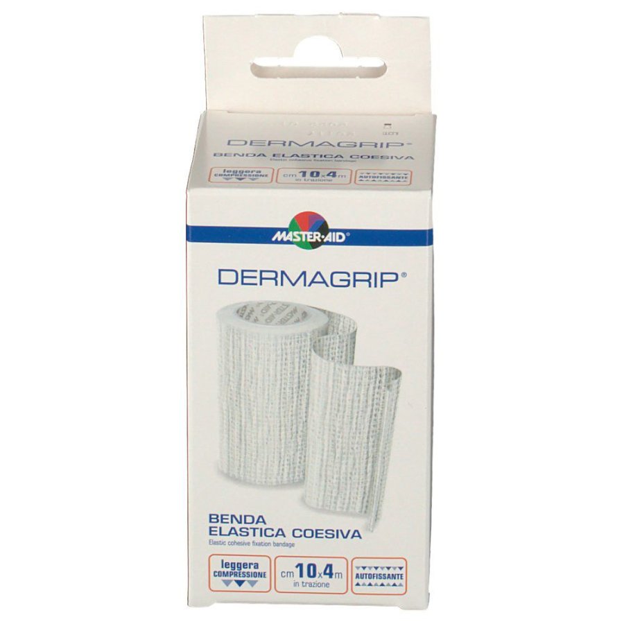 MasterAid&nbsp;Dermagrip&nbsp;Benda Elastica Coesiva, 10 cm x 4 m