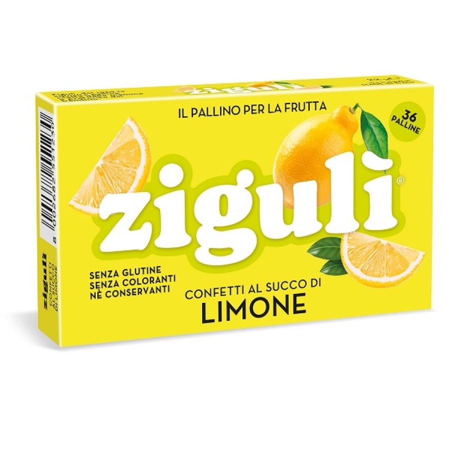 Zigulì Confetti al Succo di Limone, 36 Palline Zigulì Confetti al Succo di Limone, 36 Palline