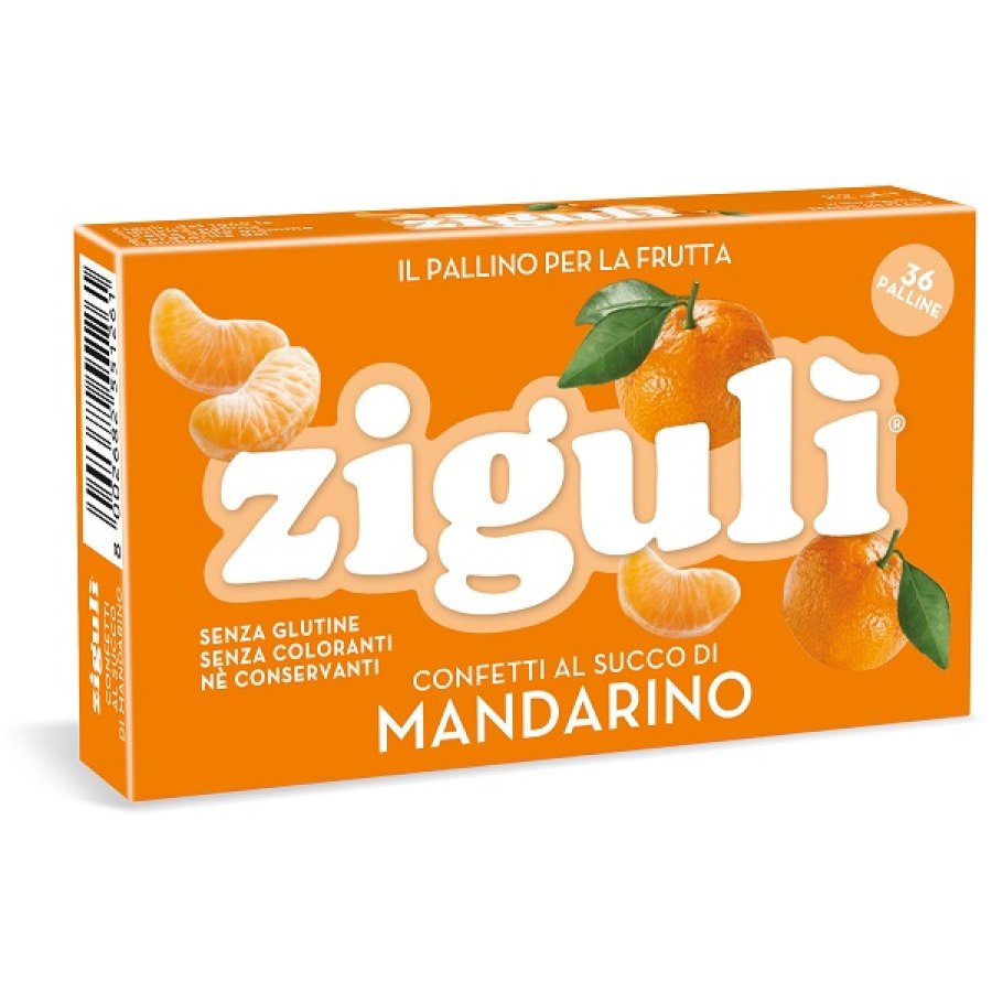 Zigulì Confetti al Succo di Mandarino, 36 Palline Zigulì Confetti al Succo di Mandarino, 36 Palline