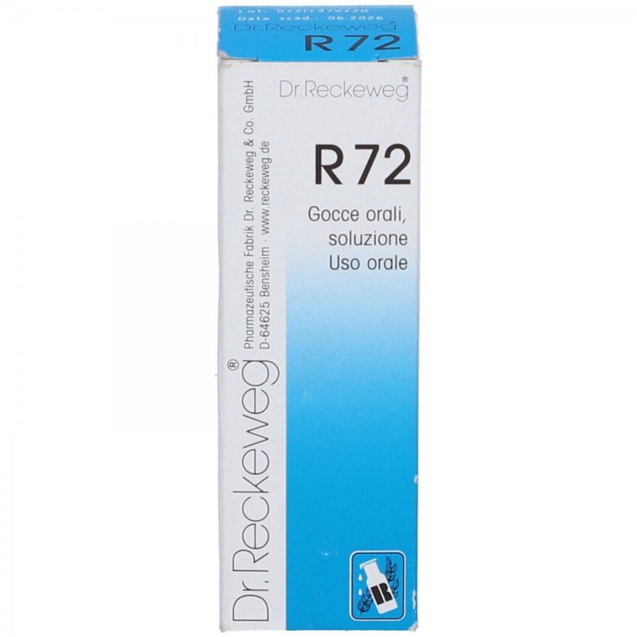 Reckeweg R72 Gocce 22ml - Medicinale Omeopatico per Disturbi del Pancreas