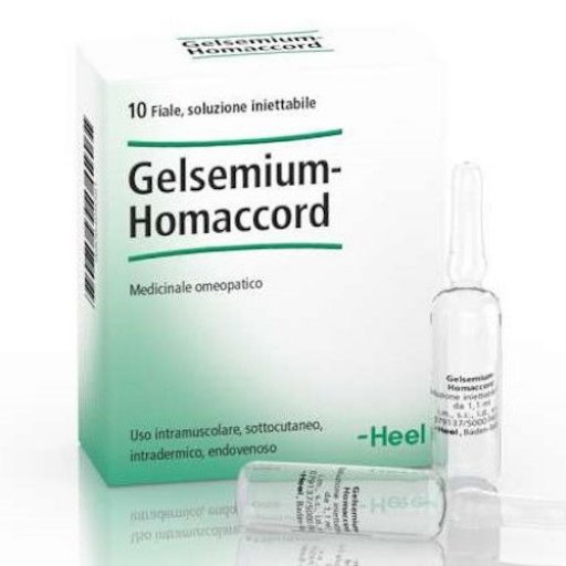 Gelsemium-Homaccord 10 Fiale da 1,1ml - Medicinale omeopatico