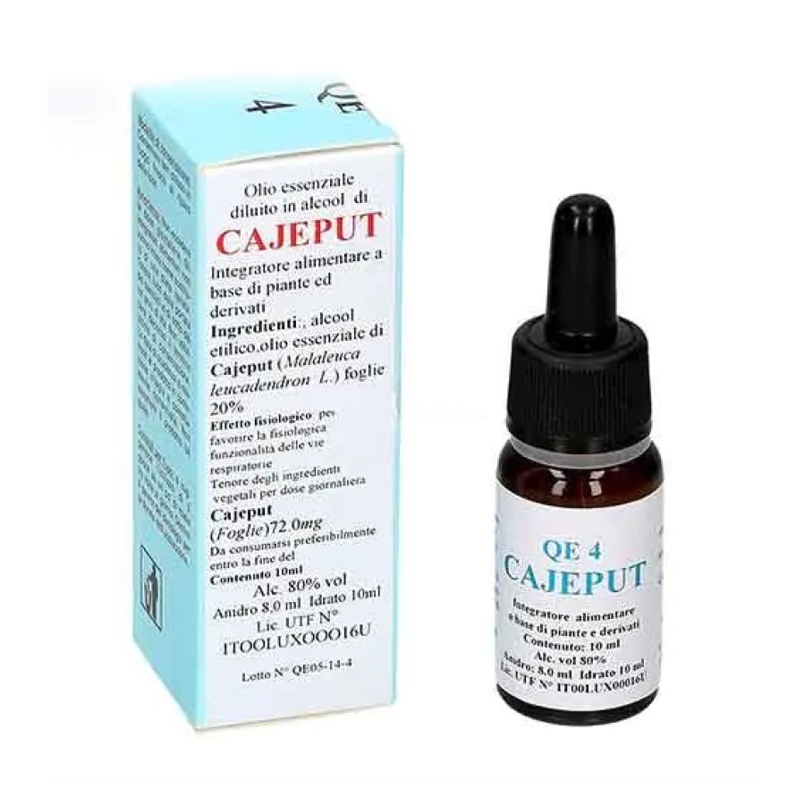 Quintessenza, QE4 Cajeput Gocce, 10 ml