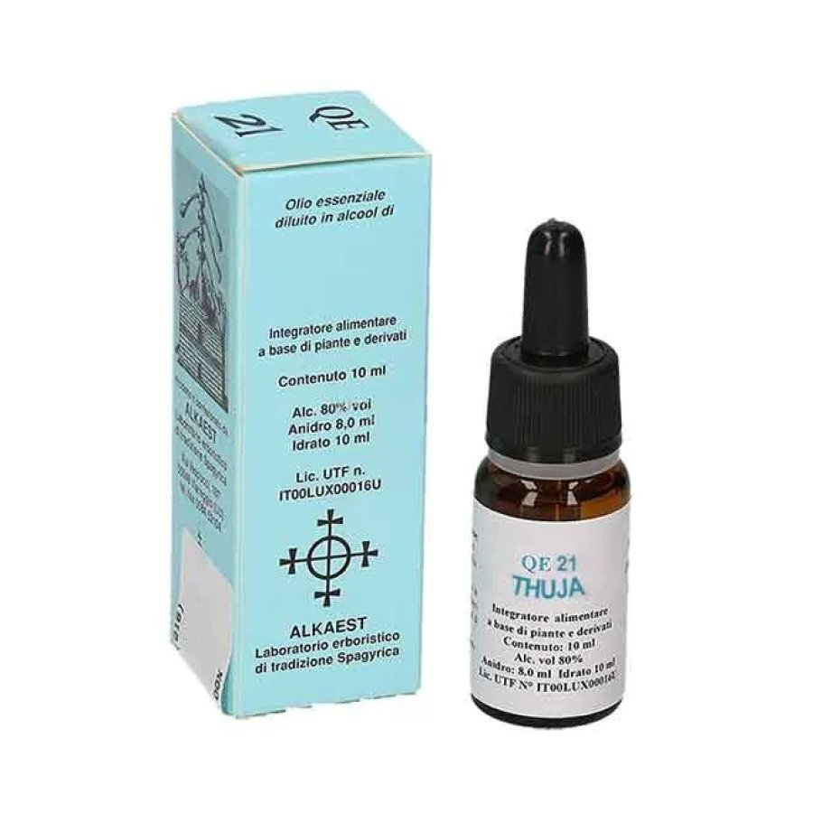 Alkaest, Quintessenza QE21 Thuja Gocce, 10 ml