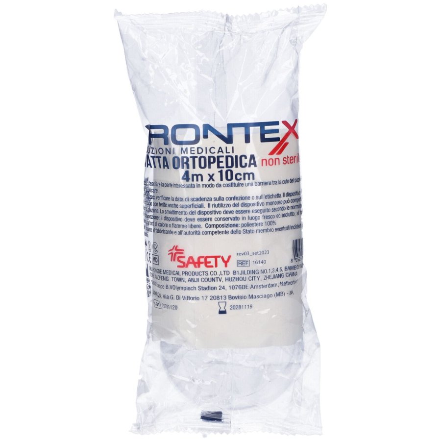 Prontex Benda Cotone di Germania 4 x 10 cm, 1 Pezzo