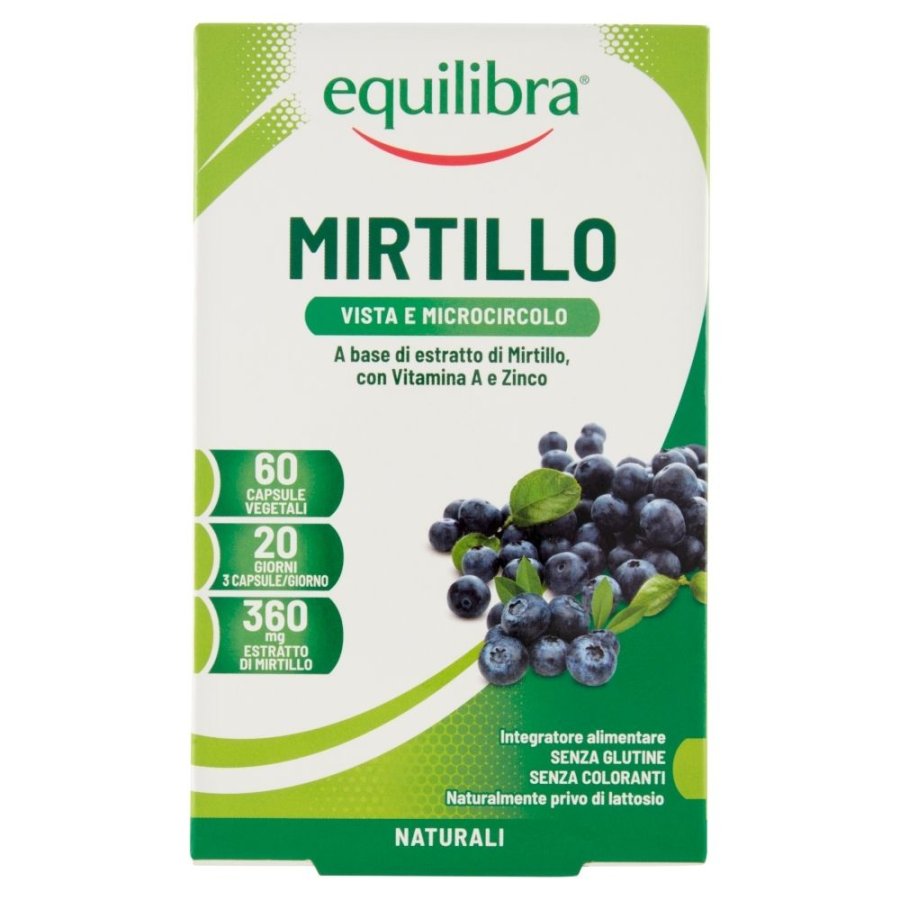 Equilibra Mirtillo, 60 vegicaps