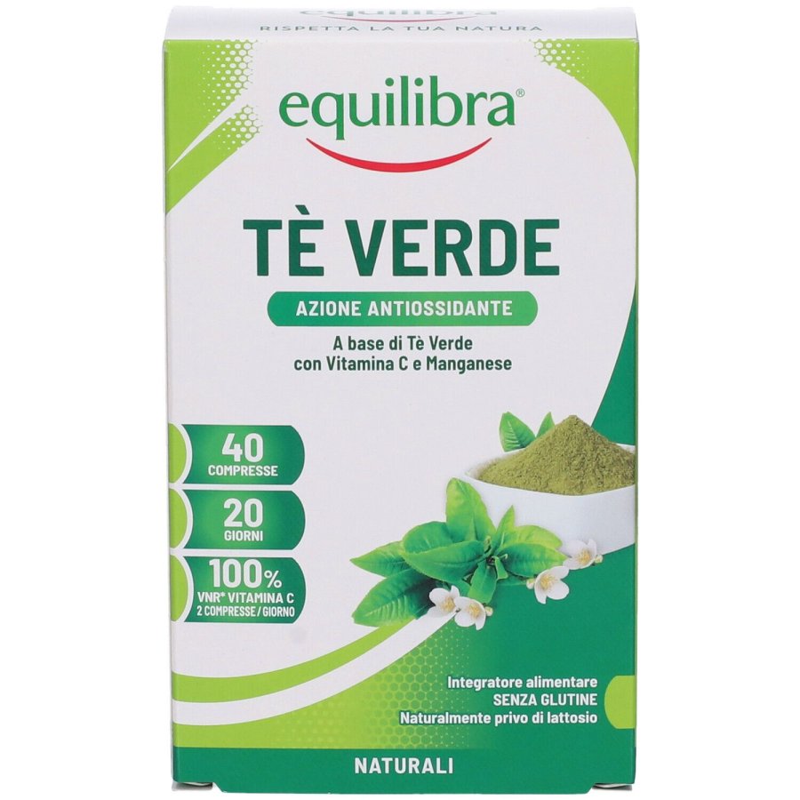 Equilibra Tè Verde, 40 Compresse