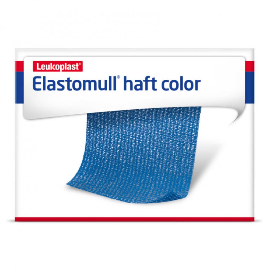 Benda Elastica Autoadesiva Elastomull Haft Blu 8x400cm - Comfort e Fissaggio Sicuro