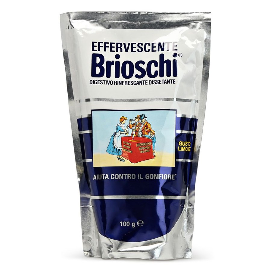 Brioschi Effervescente Digestivo Rinfrescante Dissetante, 100 g 