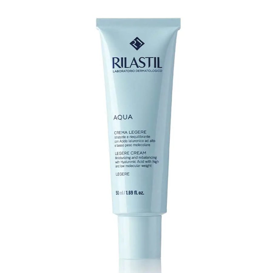 Rilastil Aqua Crema Legere Texture Leggera Pelle Normale e Mista, 50 ml Rilastil Aqua Crema Legere Texture Leggera Pelle Normale e Mista, 50 ml