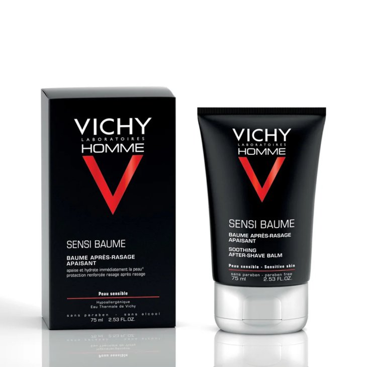 Vichy Homme Sensi Baume Minéral Ca Balsamo dopobarba lenitivo 75 ml